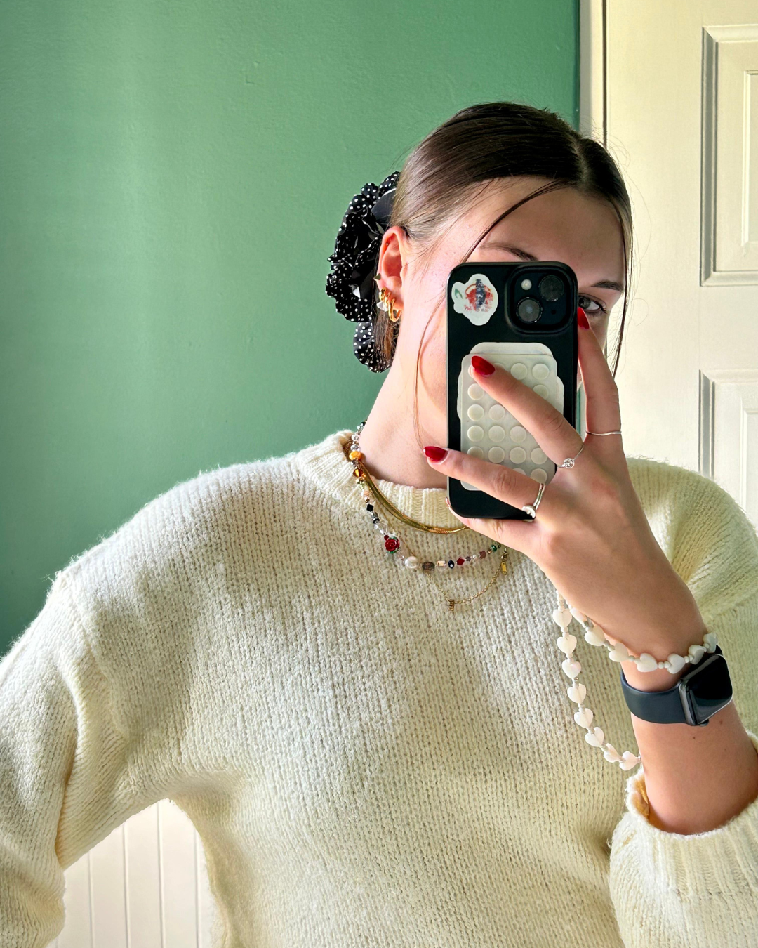 Cortado scrunchie