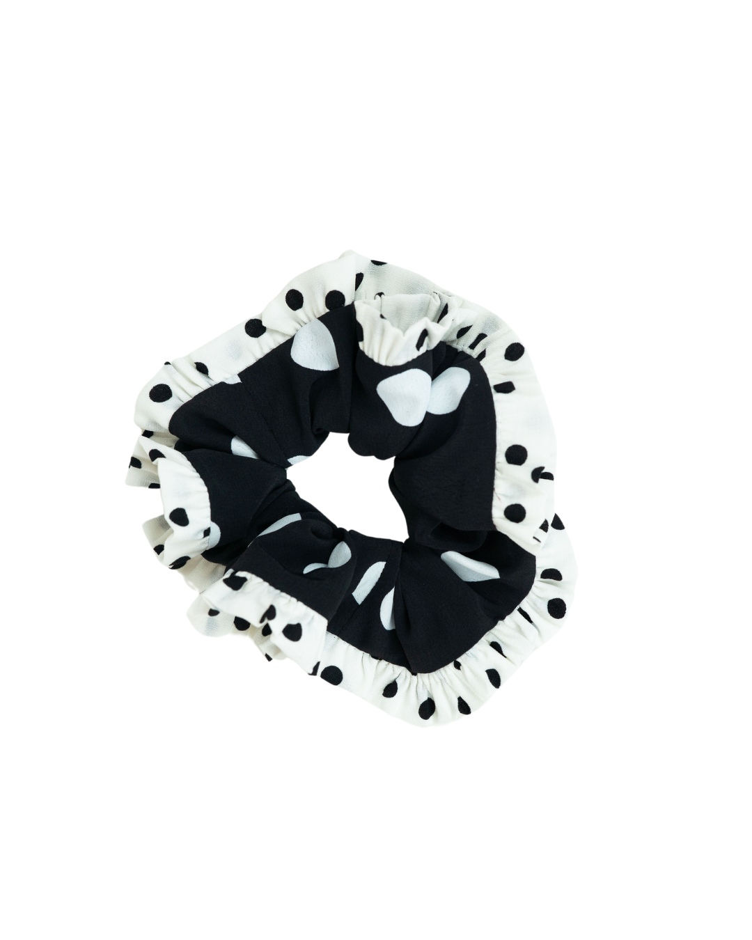 Polka dot combo (2 scrunchies)