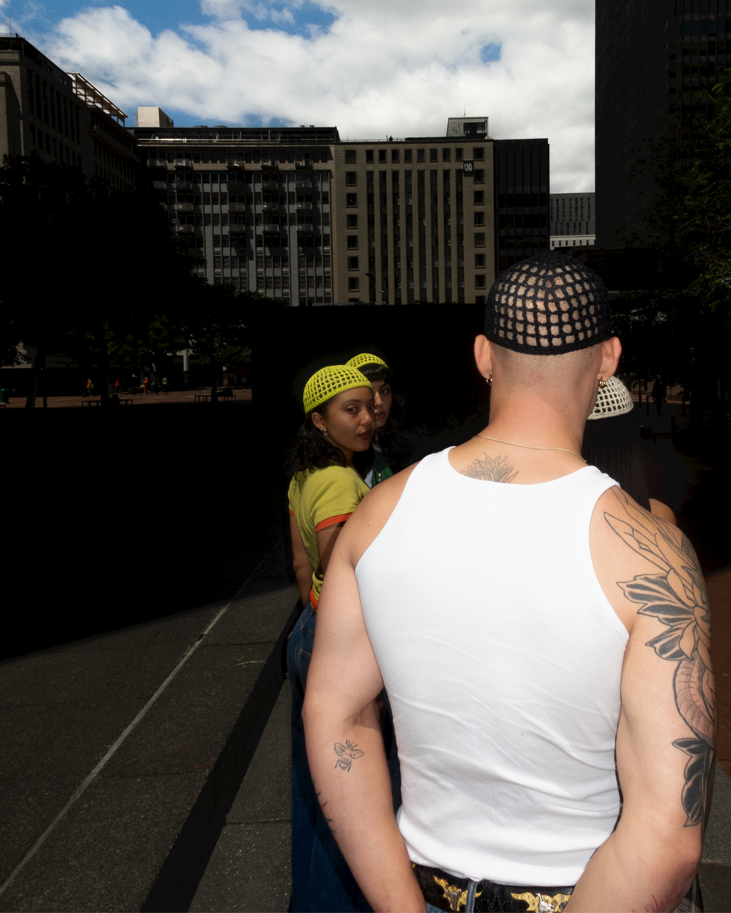 Espresso Onyx crochet cap