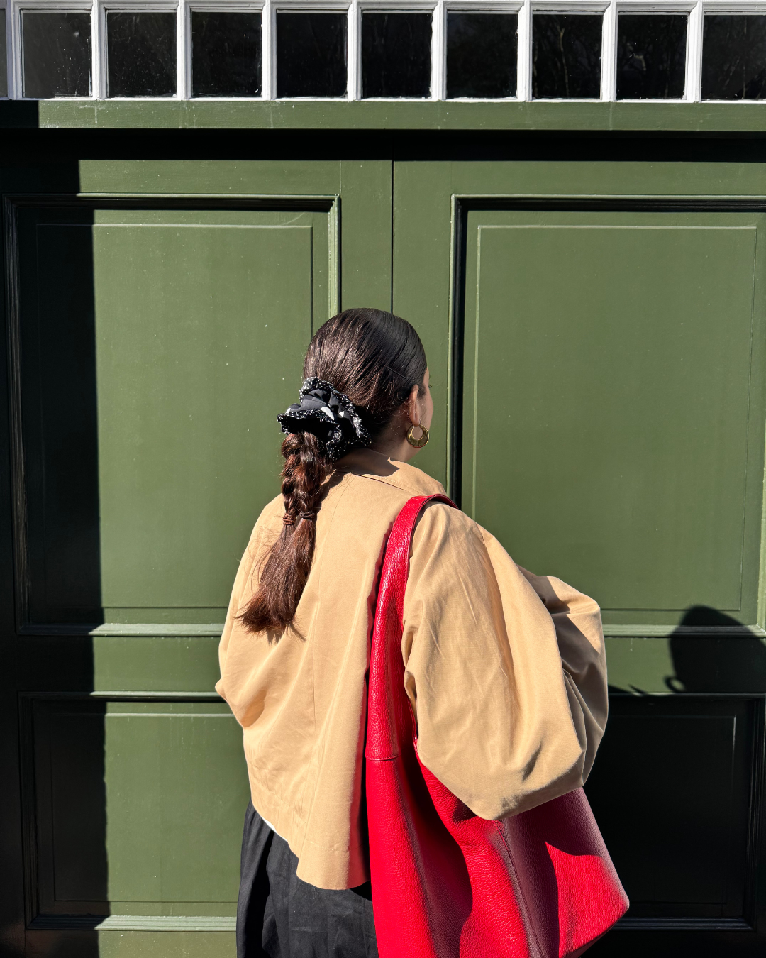 Cortado scrunchie