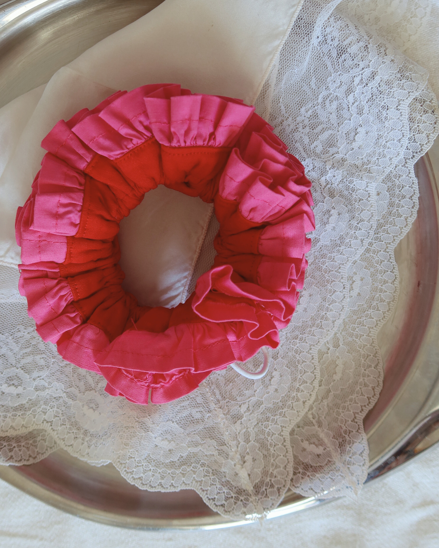 "Summer girl" double scrunchie