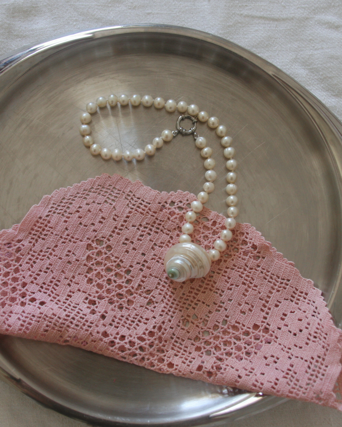 Baby Nizza freshwater pearl necklace