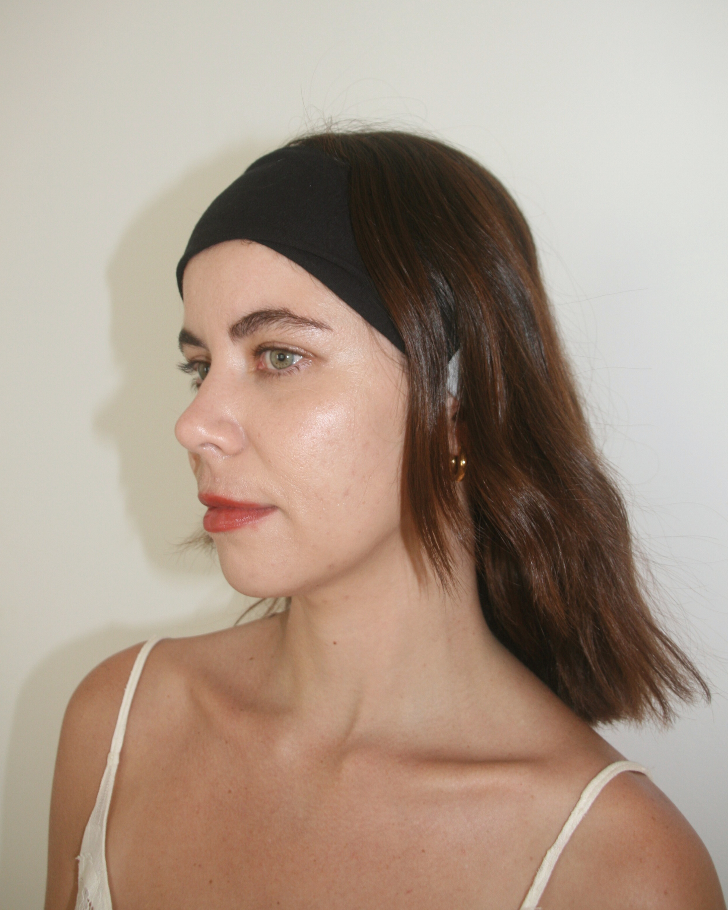 "Moonlight" grey & black headband