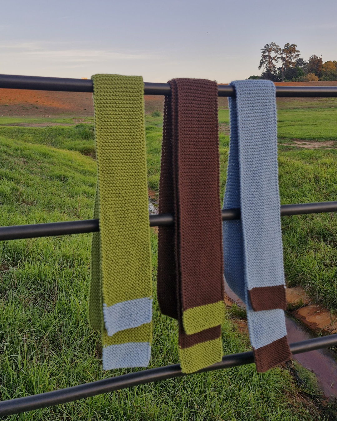 Sea salt chocolate skinny scarf