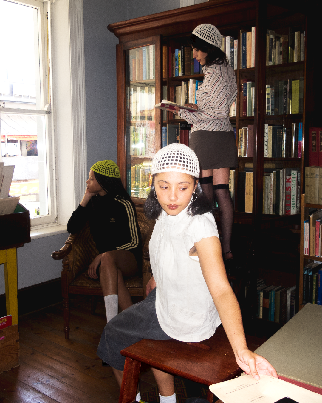 Oatstone crochet cap